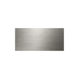 316 Marine Grade Brushed Stainless Steel Address Plate 300 x 140mm - Laser Etched (Text Aligned Left)