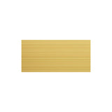 Gold Aluminium Address Sign with with Vinyl Text 300 x 140