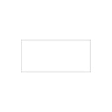 White Traffolyte Address Sign with Vinyl Text - 300 x 140mm (Text Centralised)