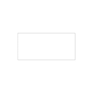 White Traffolyte Address Sign with Black Engraved Text - 300 x 140 (Text Aligned Left)