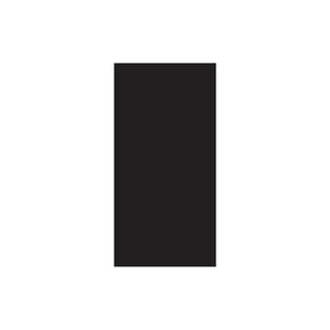 Powder-Coated Aluminium Black Address Plate 300 x 600