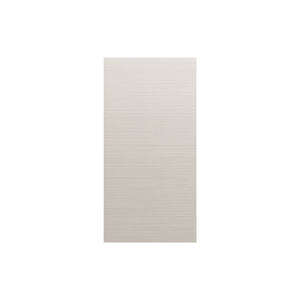 Silver Aluminum Address Sign with Vinyl Text - 300 x 600mm