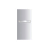 Marine Grade Mirror Polished Stainless Steel Letterbox Faceplate 300 x 600 with 240 Slot (Laser Etched)