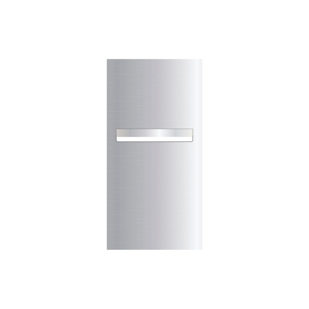 Marine Grade Mirror Polished Stainless Steel Letterbox Faceplate 300 x 600 with 240 Slot (Laser Etched)