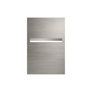 Marine Grade Brushed Stainless Steel Letterbox Faceplate 400x 600 (Laser Cut)