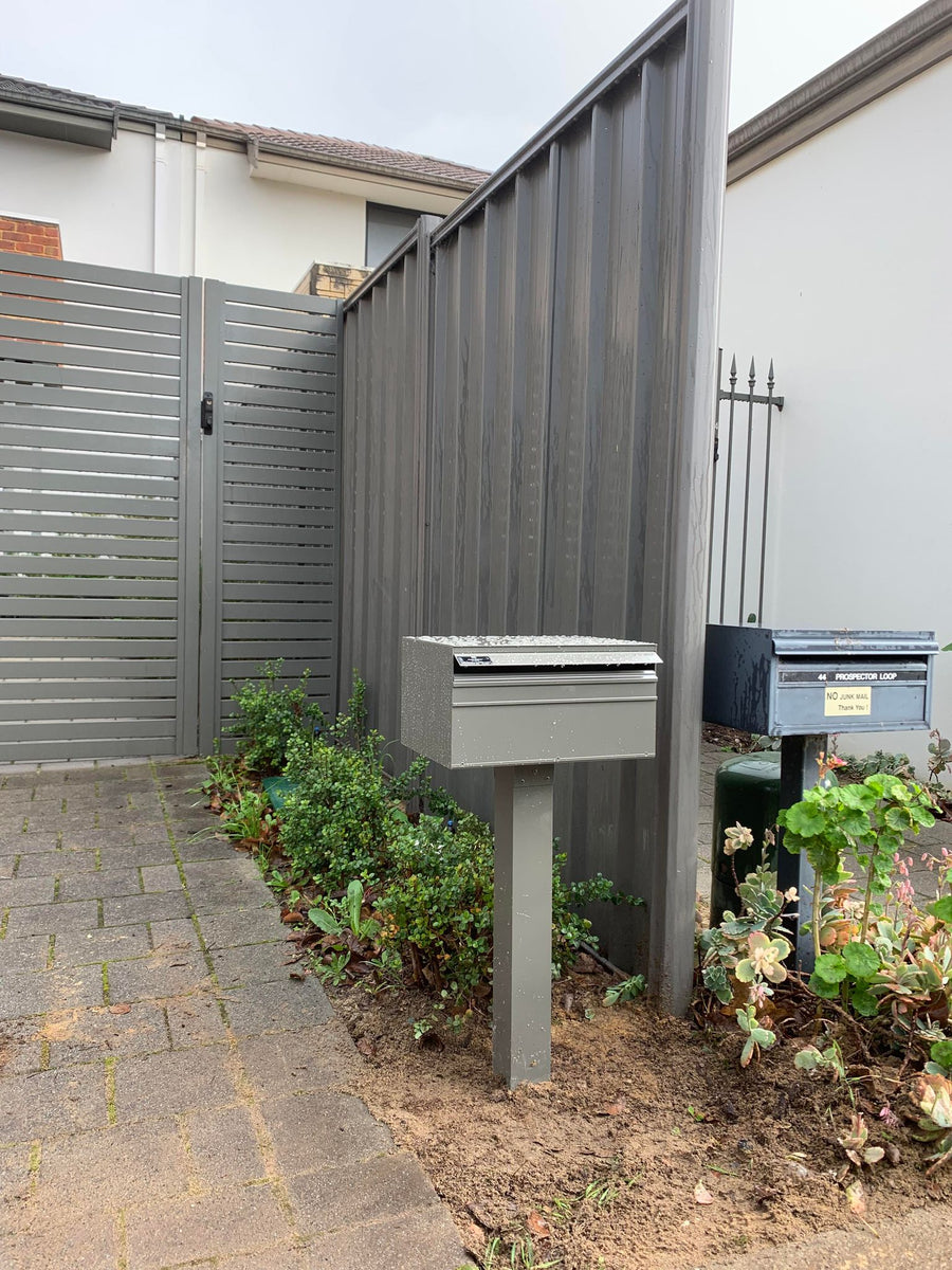 Post Mounted Letterbox Australia Aussie Clotheslines & Letterboxes