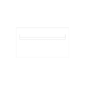 White Powder-Coated Aluminium Letterbox Faceplate 390 x 220