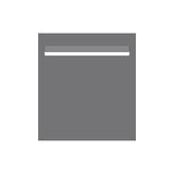 Basalt Powder-Coated Aluminium Letterbox Faceplate 390 x 430