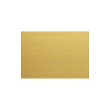 Gold Aluminum Address Sign with Vinyl Text 400 x 280