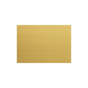 Gold Aluminum Address Sign with Vinyl Text 400 x 280