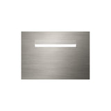 Marine Grade Brushed Stainless Steel Letterbox Faceplate 400 x 280 (Laser Cut) - 240 Slot