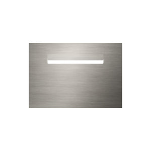 Marine Grade Brushed Stainless Steel Letterbox Faceplate 400 x 280 (Laser Cut) - 240 Slot