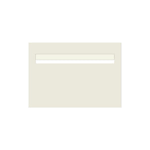 Surfmist Powder-Coated Aluminium Letterbox Faceplate 400 x 250