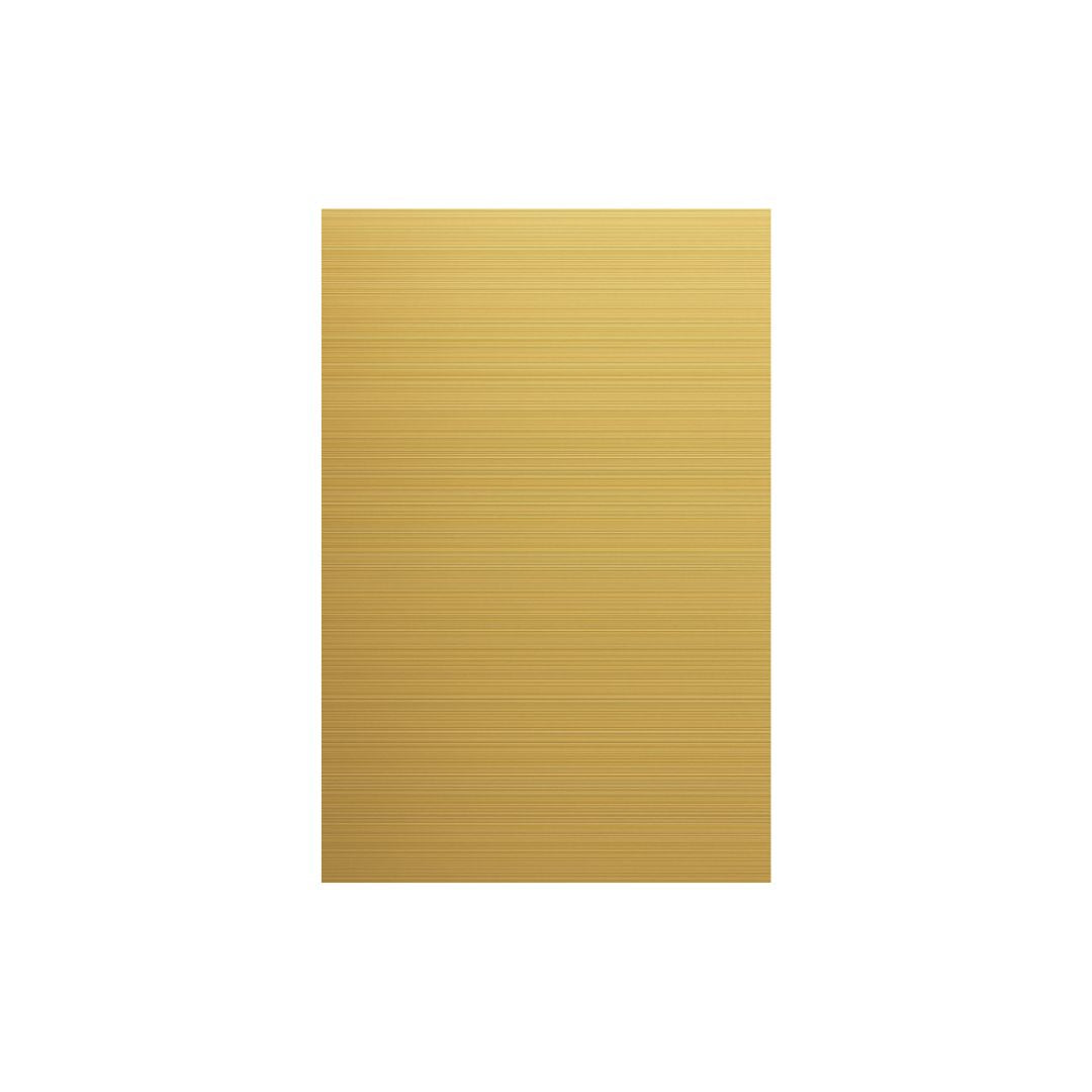 Gold Aluminum Address Sign with Vinyl Text 400 x 600