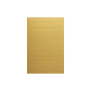 Gold Aluminum Address Sign with Vinyl Text 400 x 600