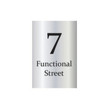 Marine Grade Mirror Polished Stainless Steel Address Sign 400 x 600 (Laser Etched)