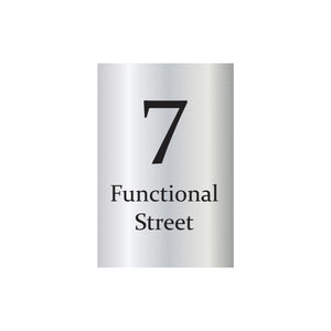 Marine Grade Mirror Polished Stainless Steel Address Sign  400 x 600 (Laser Cut)