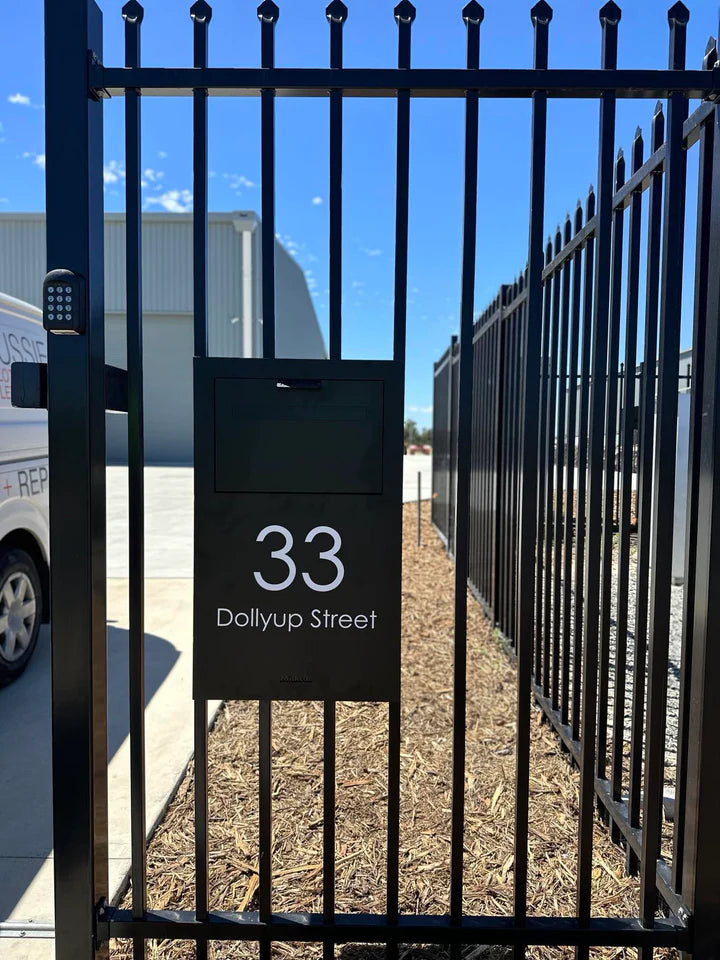 Extra Large Custom Address Decal Sticker