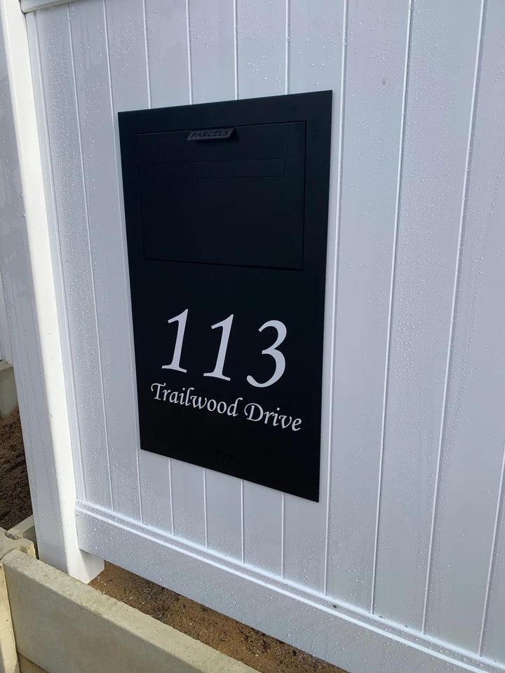 Extra Large Custom Address Decal Sticker