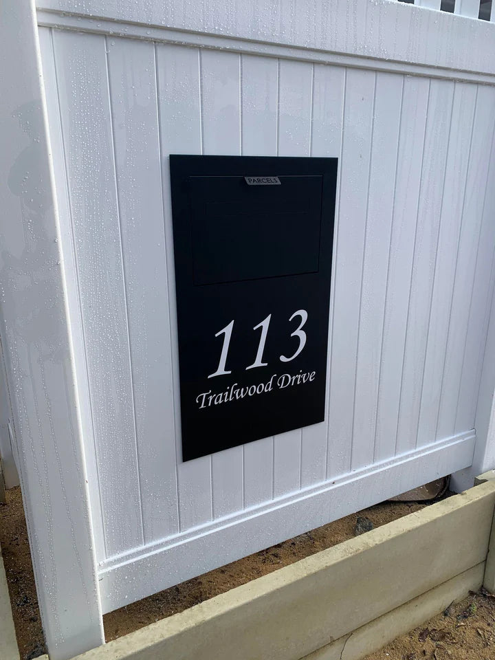 Extra Large Custom Address Decal Sticker