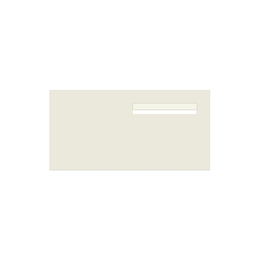 Surfmist Powder-Coated Aluminium Letterbox Faceplate (600 x 300) - 240 Slot