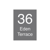 Basalt Colorbond Steel Address Sign with Vinyl Text 450 x 600
