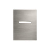 Marine Grade Brushed Stainless Steel Letterbox Faceplate 450 x 600 (Laser Cut) - 240 Slot