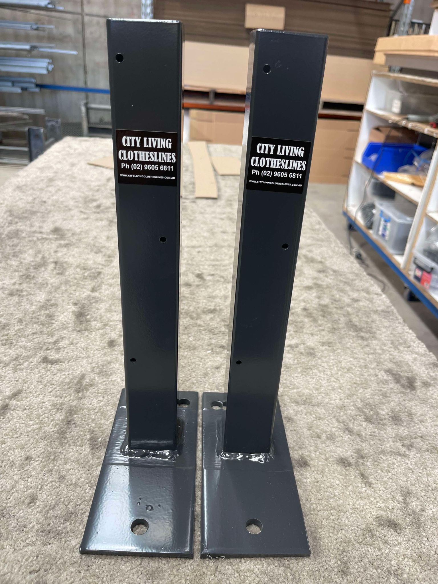 Base Plate Kit / Feet (For Installation onto concrete or limestone)