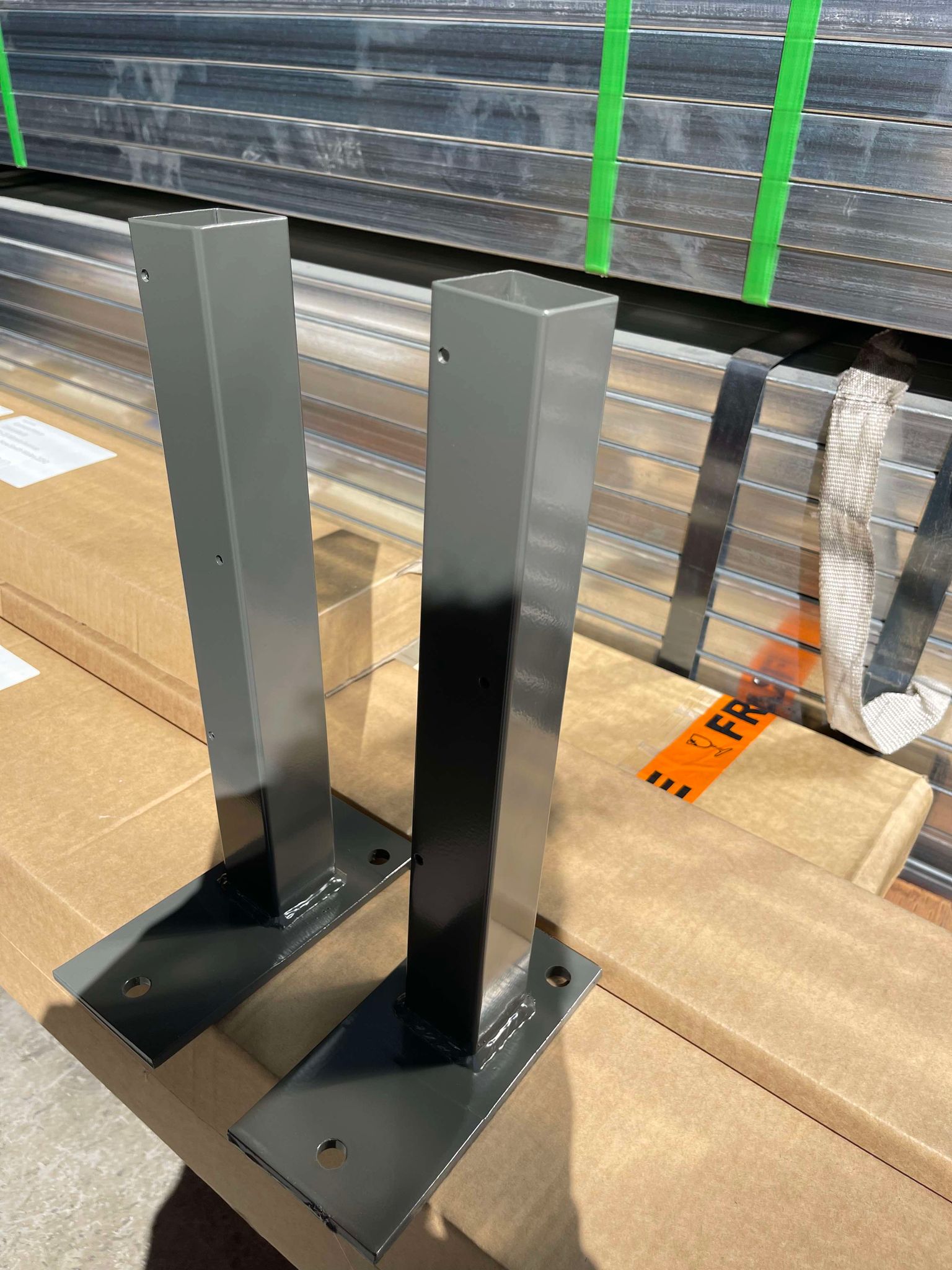 Base Plate Kit Base Plate Kit / Feet (For Installation onto concrete or limestone ...