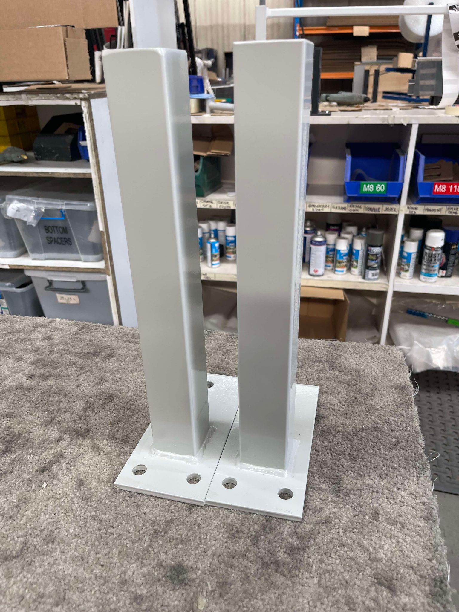 Base Plate Kit / Feet (For Installation onto concrete or limestone)