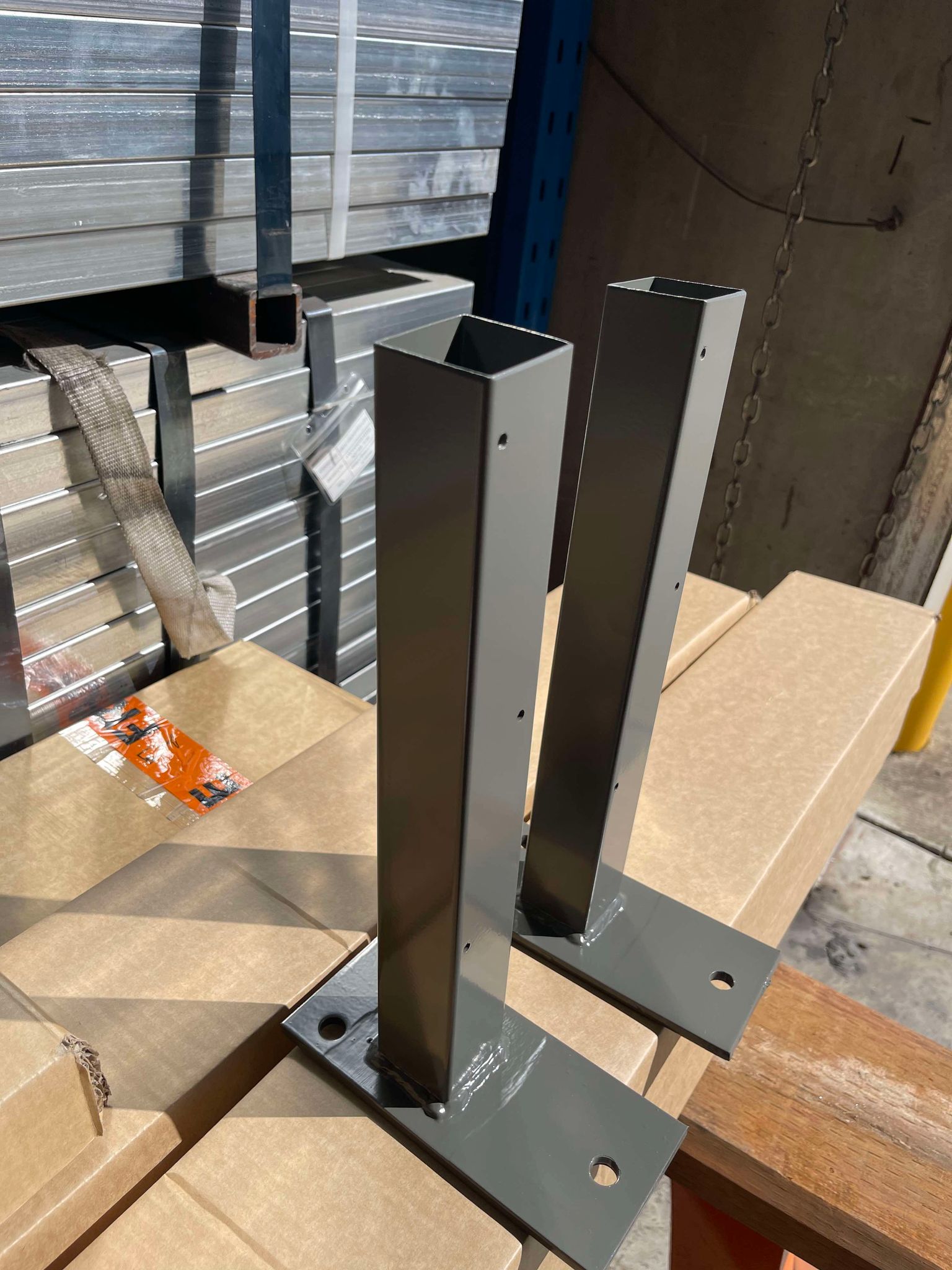 Base Plate Kit Base Plate Kit / Feet (For Installation onto concrete or limestone ...
