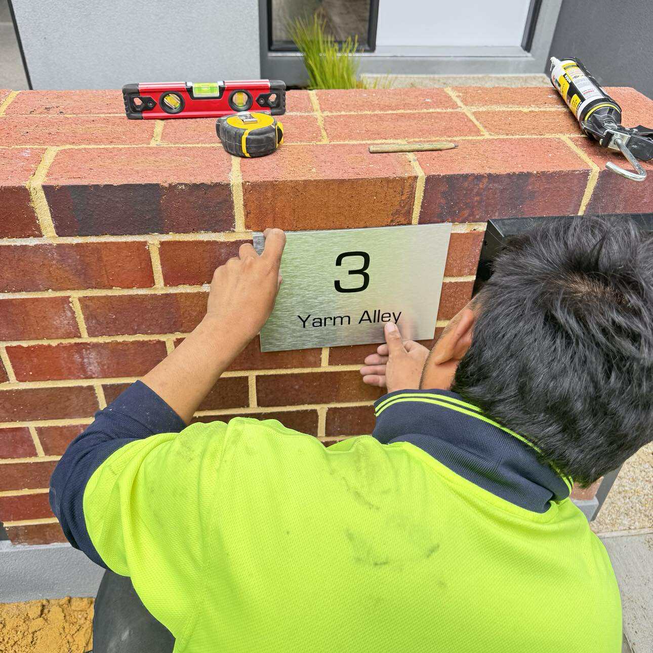 Installationion House Sign