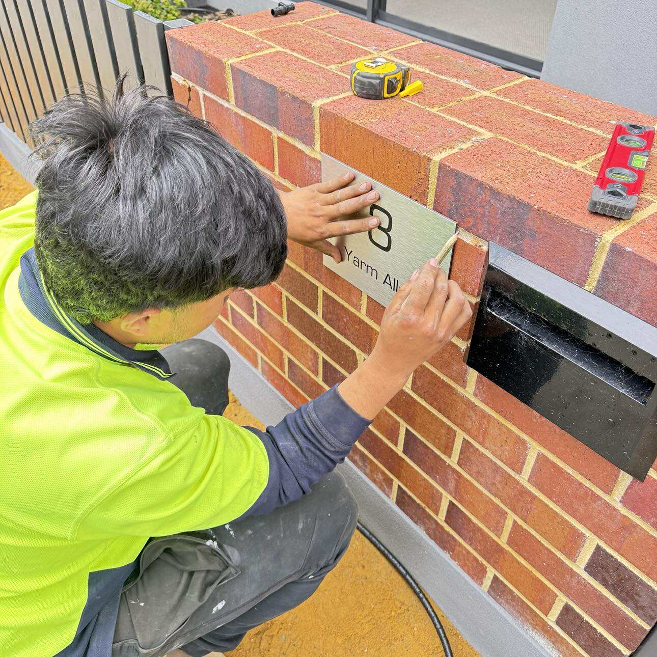 Installationion House Sign