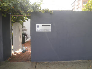 Marine Grade Brushed Stainless Steel Letterbox Faceplate 600 x 300 (Laser Etched) - 340 Slot