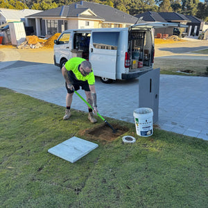 Installation Pillar-Style Letterbox (Inc Slab Base)