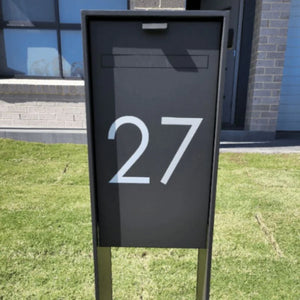 Custom 150mm Vinyl House Number
