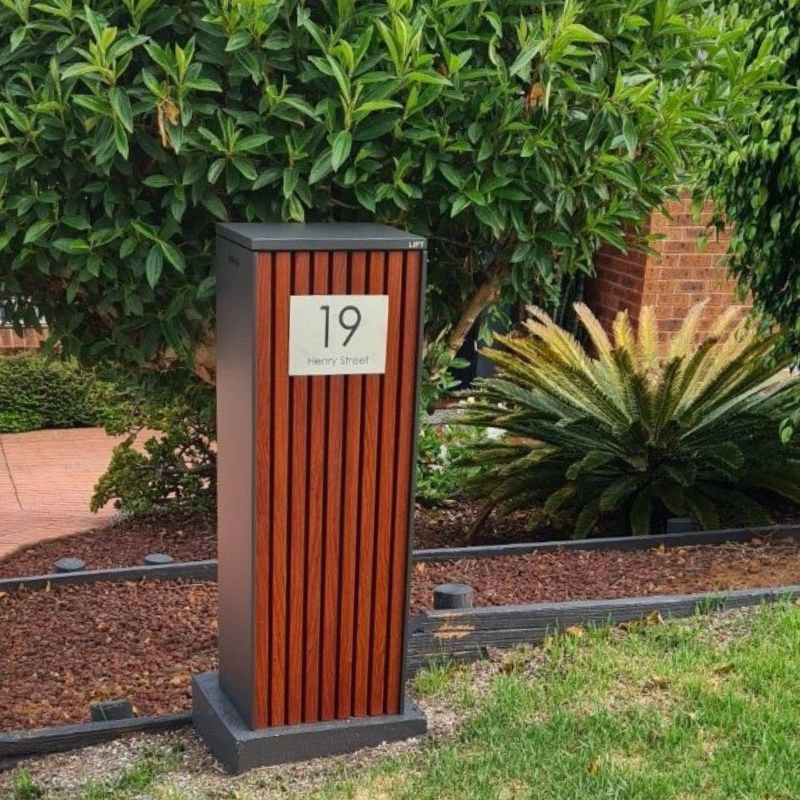 Milkcan Noosa Parcel & Mail Pillar