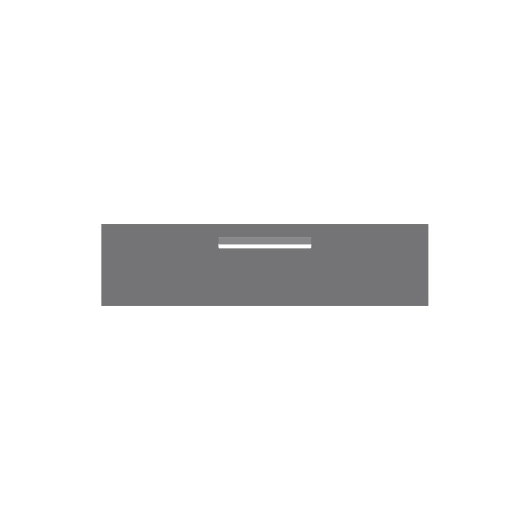 Basalt Powder-Coated Aluminium Letterbox Faceplate 1200 x 300 - 340 Central Slot