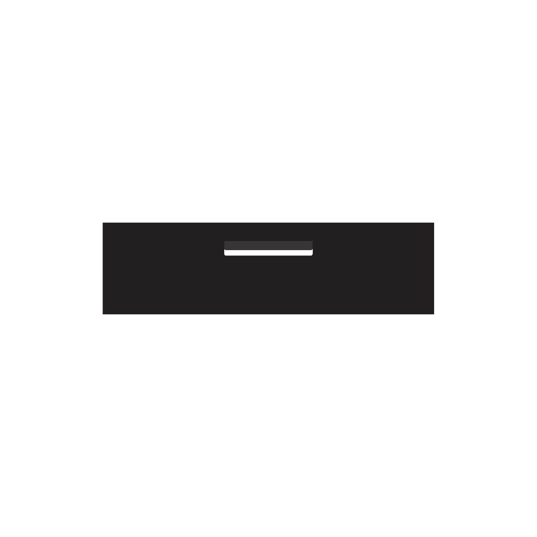 Black Powder-Coated Aluminium Letterbox Faceplate 900 x 250 - 240 Central Slot