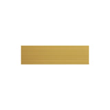 Gold Aluminum Address Sign with Vinyl Text 900 x 250