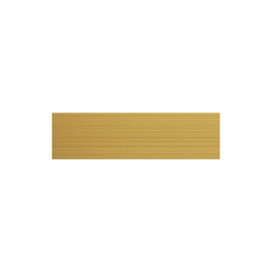 Gold Aluminum Address Sign with Vinyl Text 900 x 250