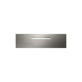 Marine Grade Brushed Stainless Steel Letterbox Faceplate 900 x 250 (Laser Etched) - 340 Central Slot