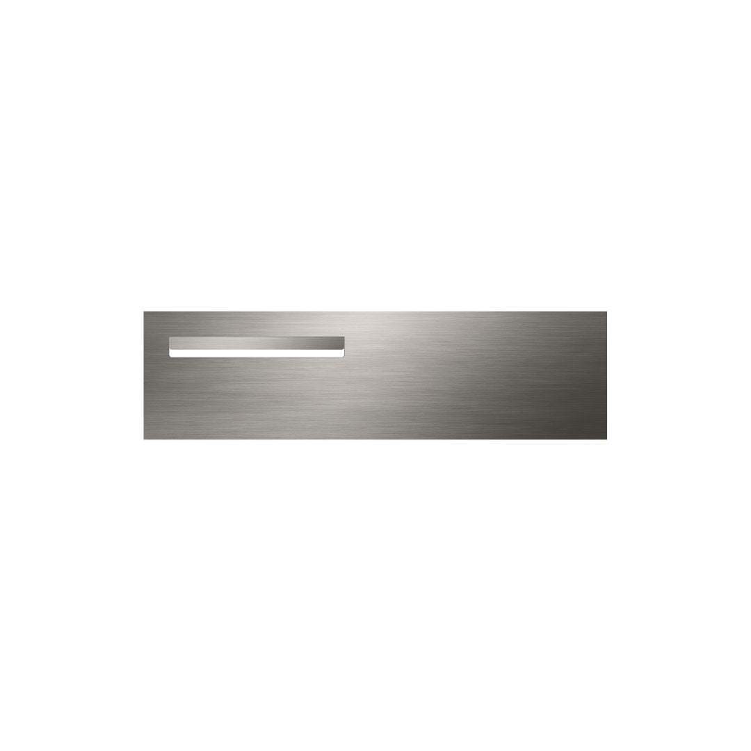 Marine Grade Brushed Stainless Steel Letterbox Faceplate 900 x 250 (Laser Cut) - 340 Slot LHS