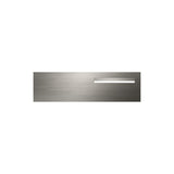 Marine Grade Brushed Stainless Steel Letterbox Faceplate 900 x 250 (Laser Etched) - 340 Slot