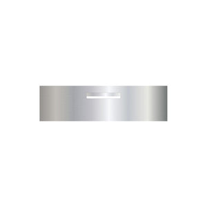 Marine Grade Mirror Polished Stainless Steel Letterbox Faceplate 900 x 250 (Laser Etched) - 240 Central Slot