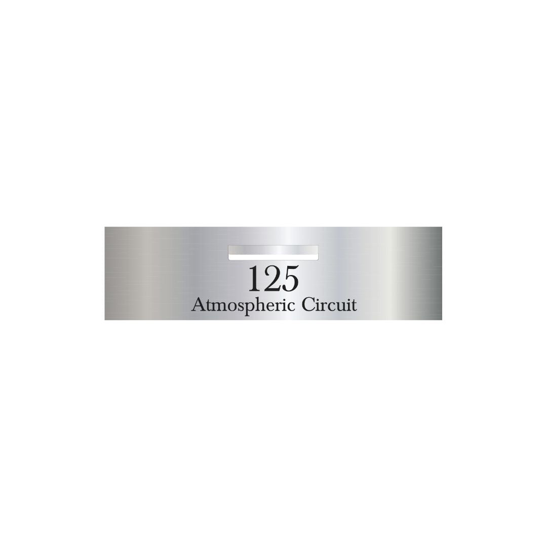 Marine Grade Mirror Polished Stainless Steel Letterbox Faceplate 900 x 250 (Laser Etched) - 240 Central Slot