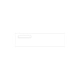 White Powder-Coated Aluminium Letterbox Faceplate 900 x 250 - 240 Slot LHS