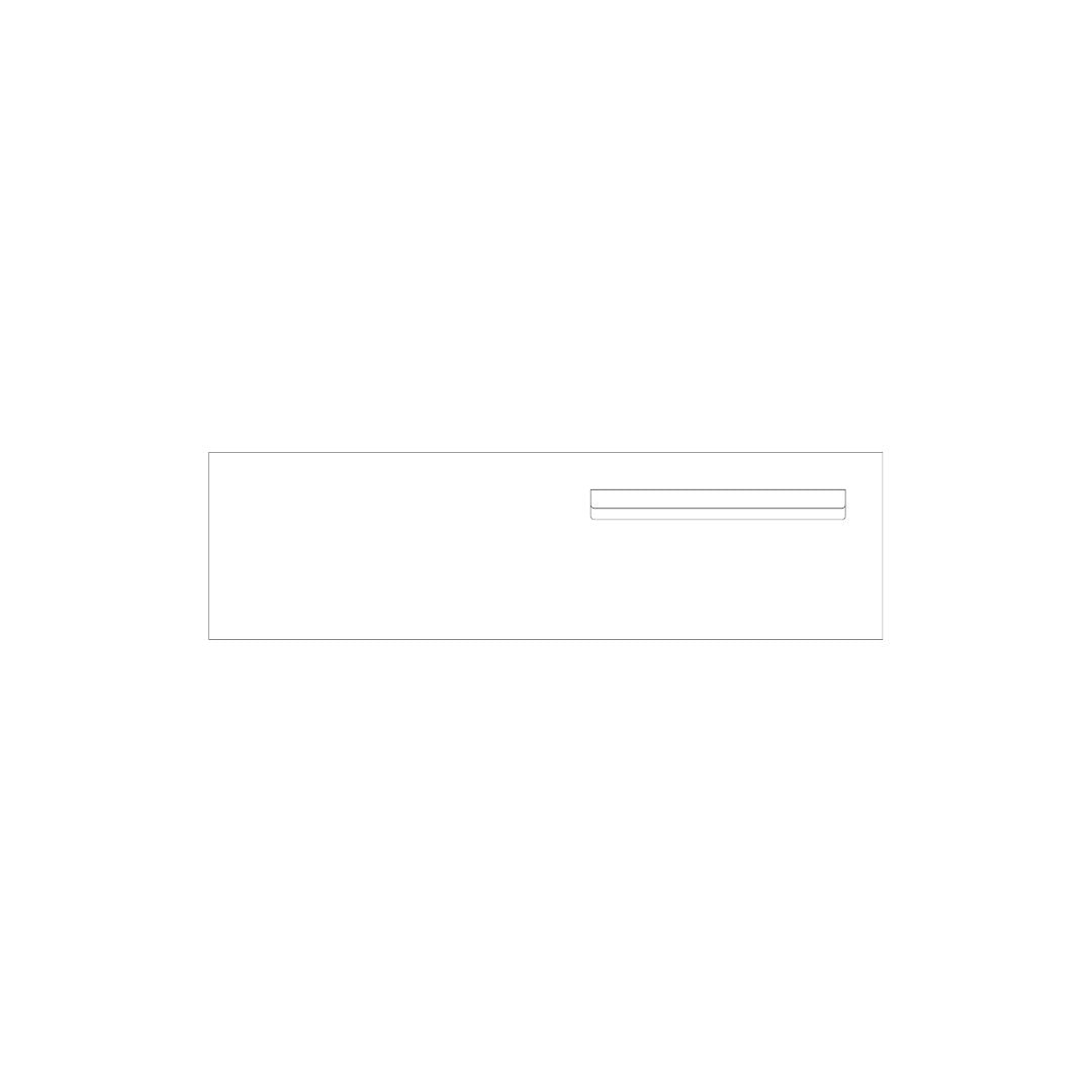 White Powder-Coated Aluminium Letterbox Faceplate 900 x 250 - 340 Slot
