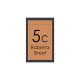 Austin Custom Address Decal Sticker