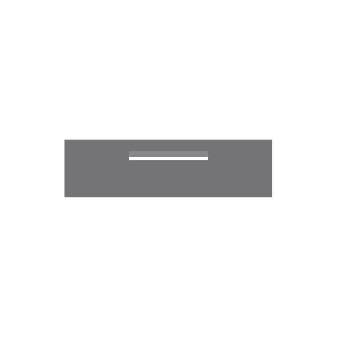 Basalt Powder-Coated Aluminium Letterbox Faceplate 900 x 250 - 340 Central Slot